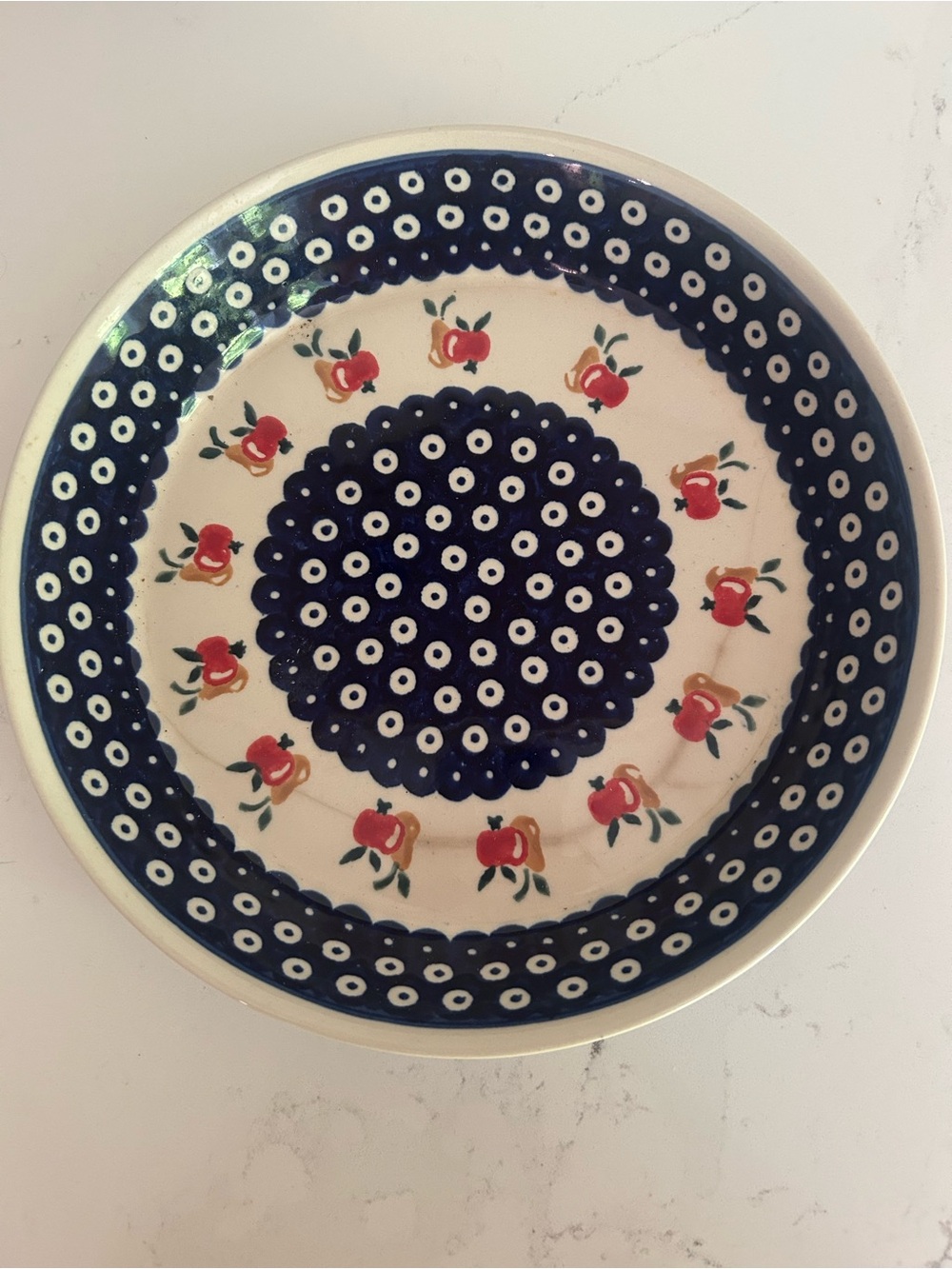 Polish Pottery Pie plate
